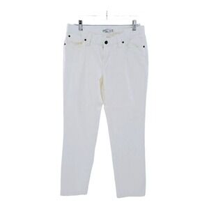 Prana‎ White Straight Leg Jeans Women's Size 10
